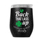 BTLU001-2025 12oz WINE TUMBLER - BLACK