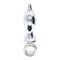 TEARDROP ALLOY PLUG - SILVER