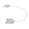 EFFECTIVE BEHAVIOR METAL FLOWER 4 WAY NIPPLE VISE W/ CHAIN