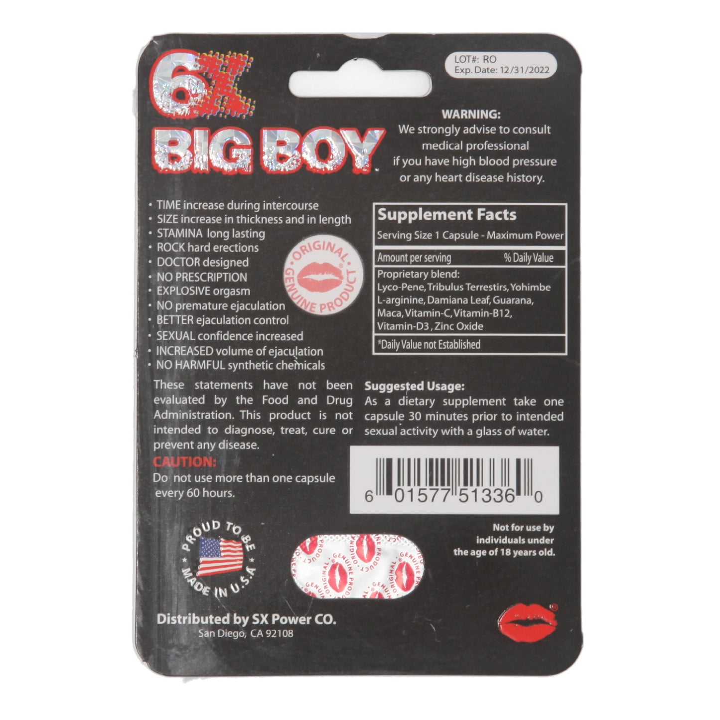Big Boy 6X