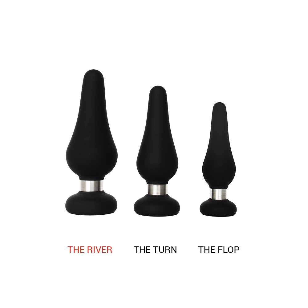 The River Anal Plug - Black
