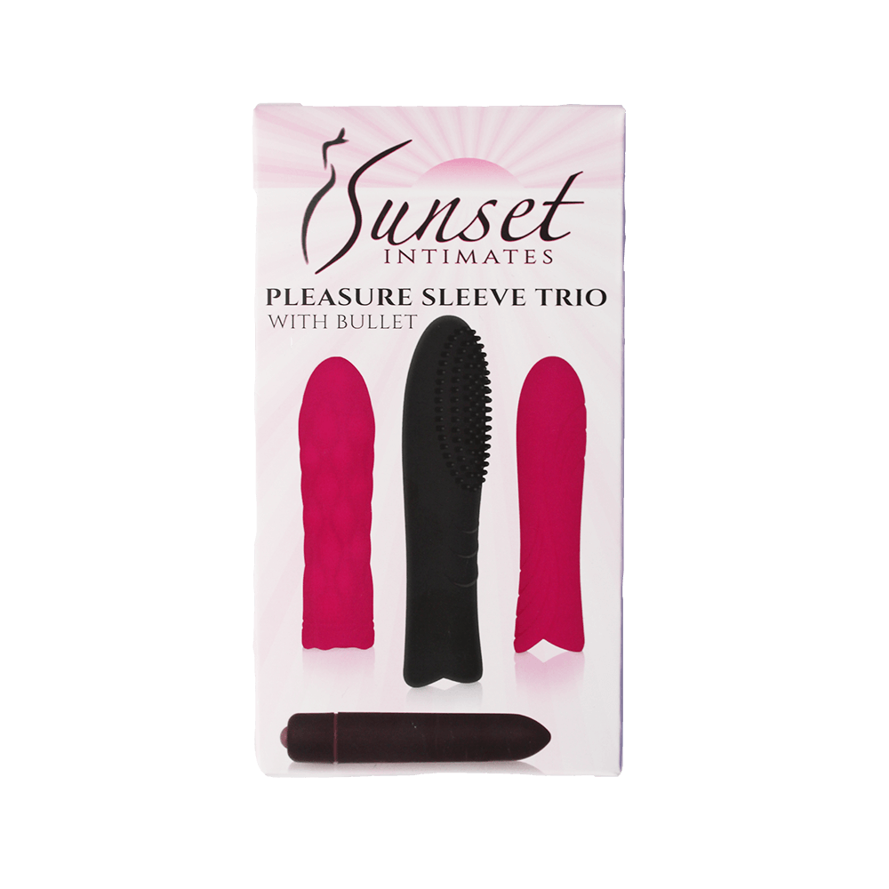 Bullet Vibrator with Three Sleeves