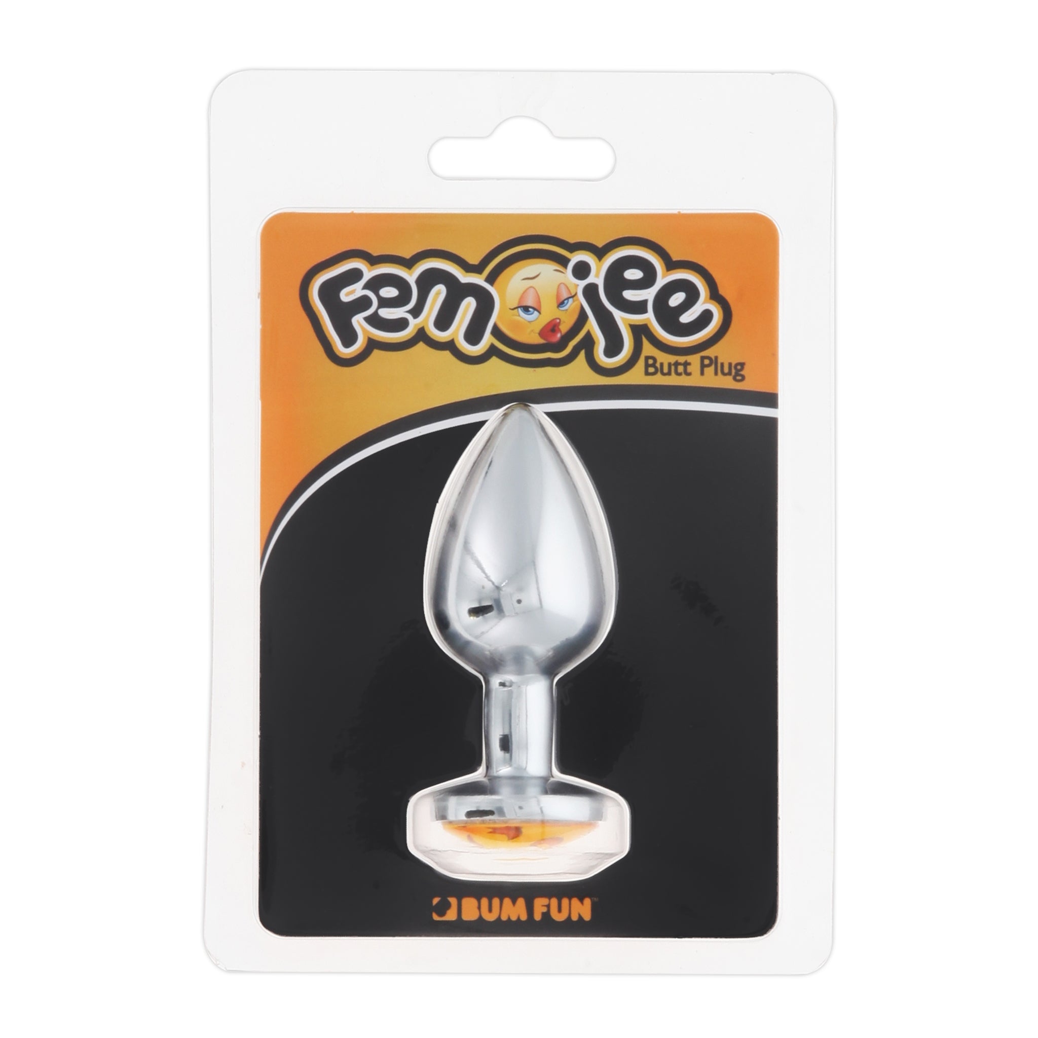 Femojee Butt Plug with Smiling Face and Tears