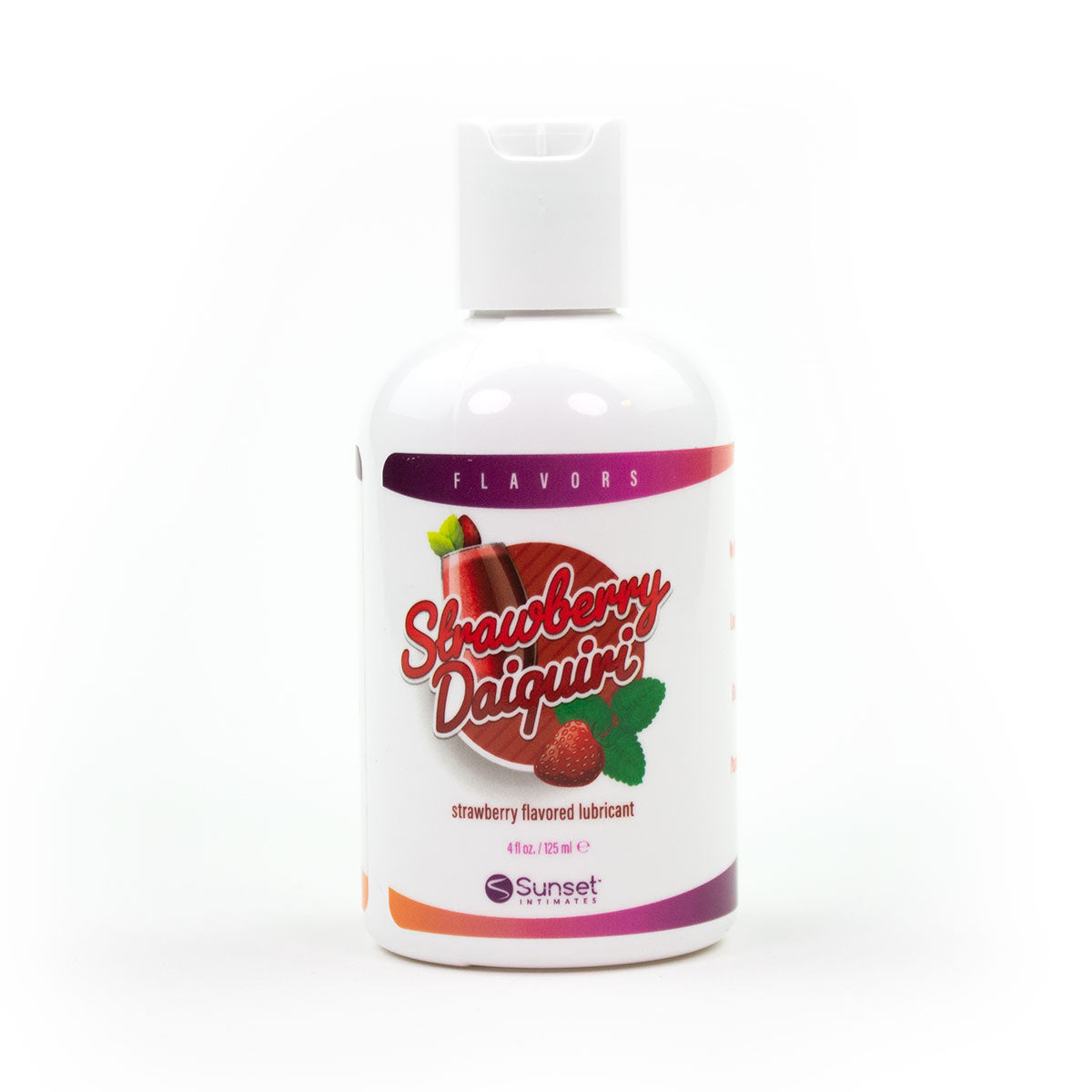 Succulent Strawberry Daiquiri Water Based Lube 4oz.