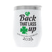 BTLU001-2025 12oz WINE TUMBLER - WHITE