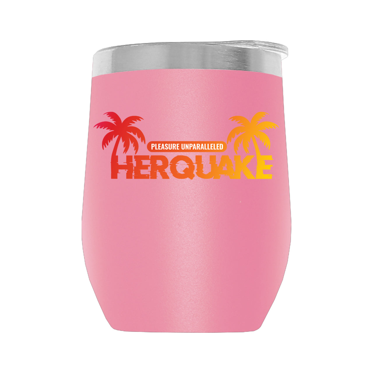 Herquake-Palm001 12oz WINE TUMBLER