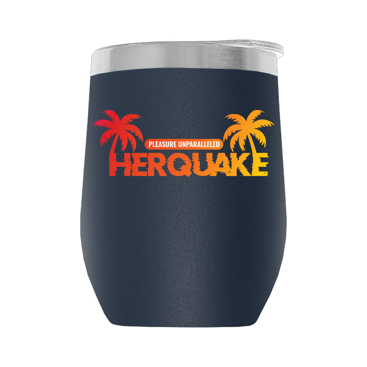 Herquake-Palm001 12oz WINE TUMBLER