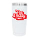 YESDADDY _RETRO-53X 20oz TUMBLER - WHITE