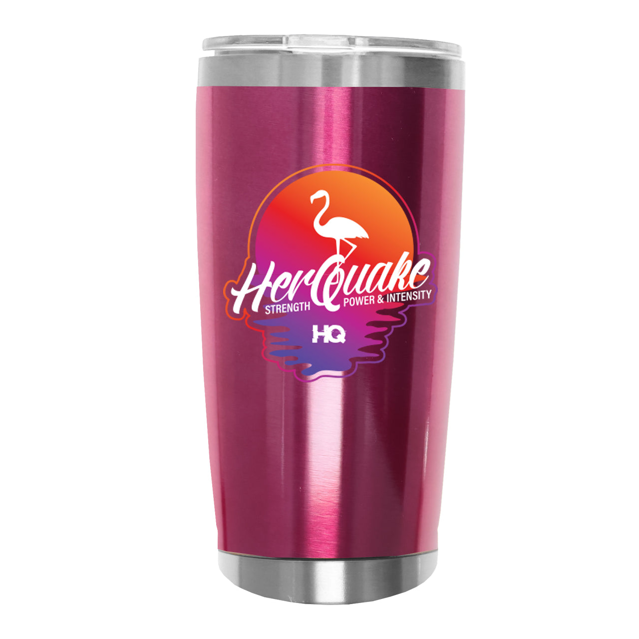 Herquake-Flamingo001 20oz TUMBLER