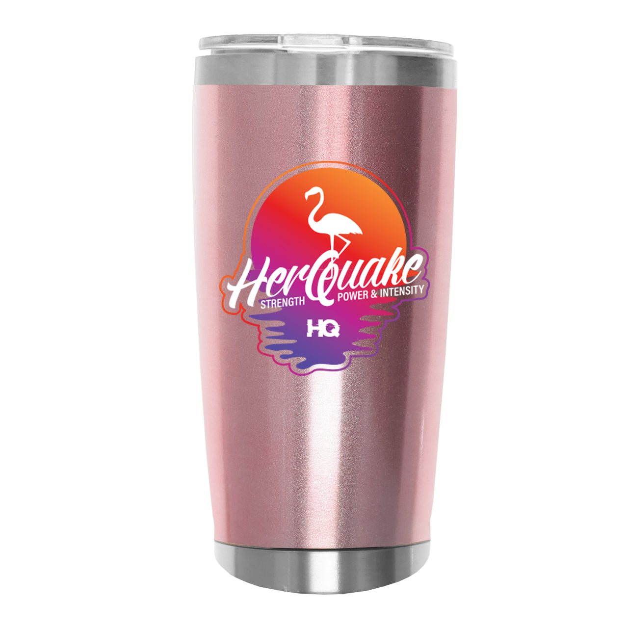 Herquake-Flamingo001 20oz TUMBLER