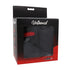 UNTAMED SML/MED SPANDEX DOG HOOD - BLK/RED