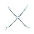 STAINLESS STEEL FEMALE HAND RESTRAINTS