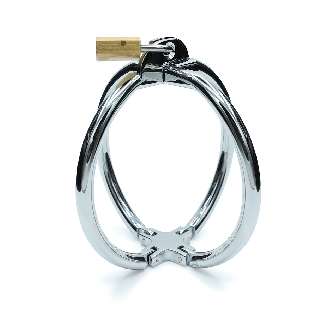 STAINLESS STEEL FEMALE HAND RESTRAINTS