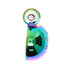 45MM AL ZINC ALLOY COCK RING W/ CAGE - RAINBOW
