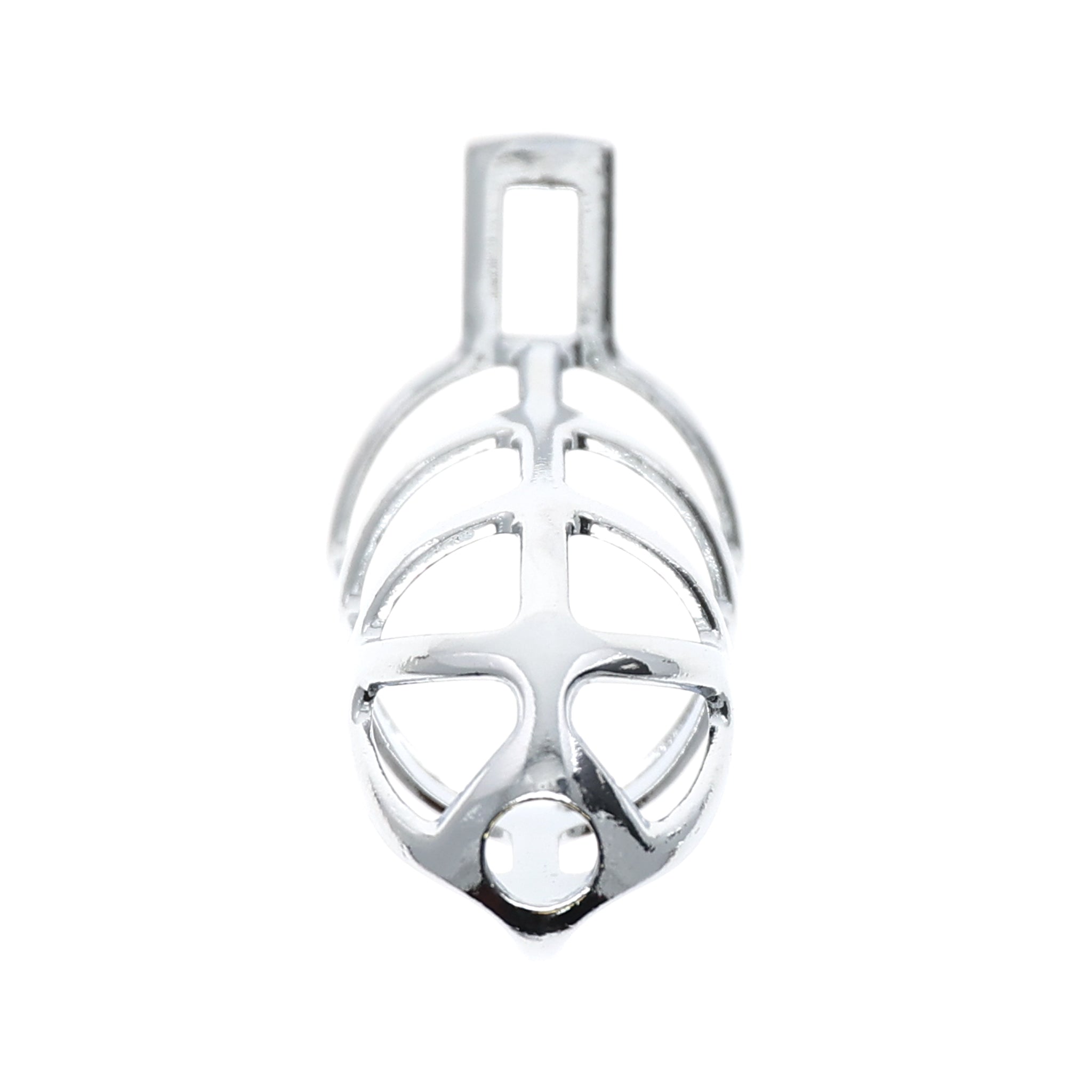 CHASTITY C-CAGE SOLID STAINLESS WEB 3 1/2IN