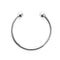 45MM STAINLESSS STEEL HORSESHOE GLANS RING