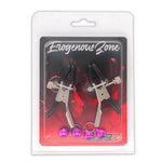 EROGENOUS ZONE ADJUSTABLE NIPPLE CLAMPS W/ BELLS