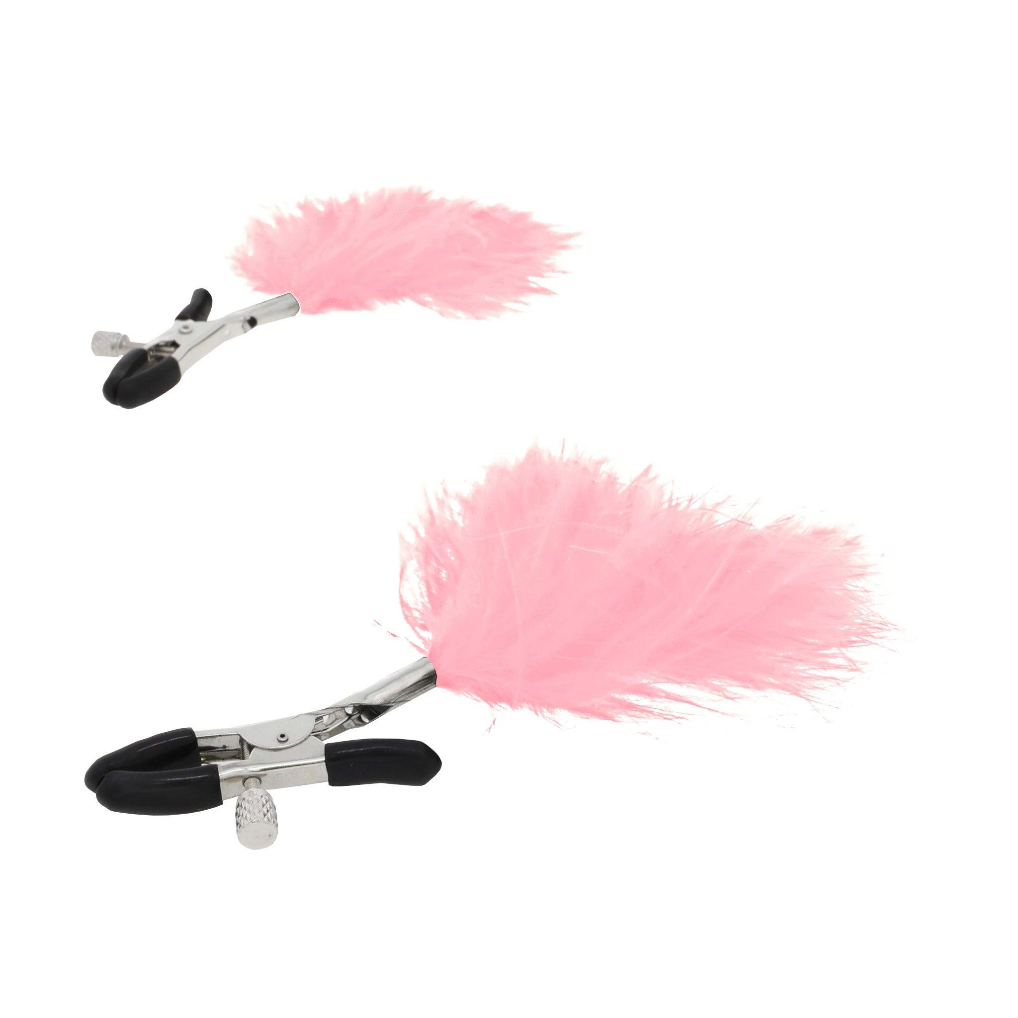 EFFECTIVE BEHAVIOR FEATHER ADJUSTABLE NIPPLE CLAMPS