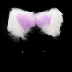 FAUX FUR CAT EARS