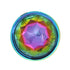 BOTTOM JEWELS MULTICOLOR ALLOY W/ RAINBOW JEWEL SMALL PLUG