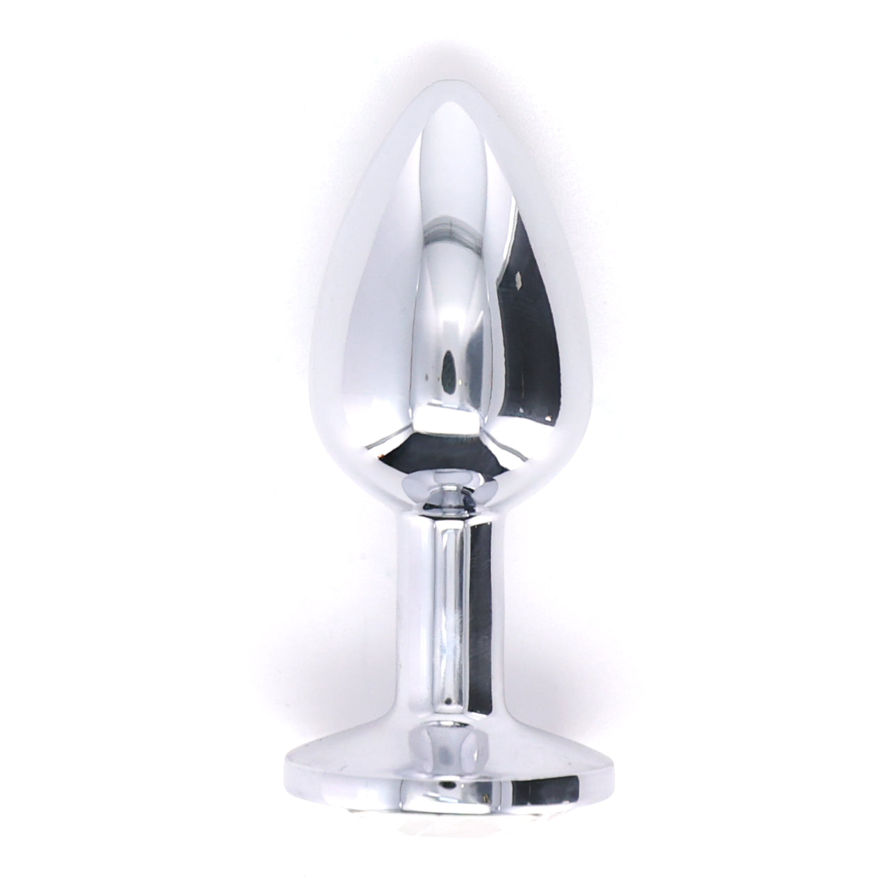 BJ STAINLESS STEEL PLUG SMALL - CLEAR