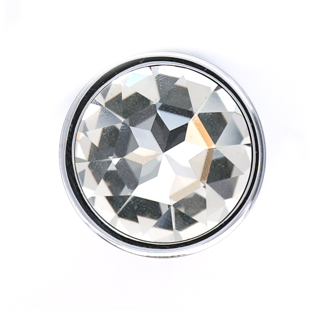 BJ STAINLESS STEEL PLUG SMALL - CLEAR