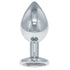BJ STAINLESS STEEL PLUG LRG - CLEAR