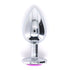BJ STAINLESS STEEL PLUG LRG - PURPLE