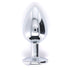 BJ STAINLESS STEEL PLUG LRG - CLEAR