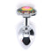 BJ STAINLESS STEEL PLUG LRG - RAINBOW