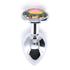 BJ STAINLESS STEEL PLUG LRG - RAINBOW