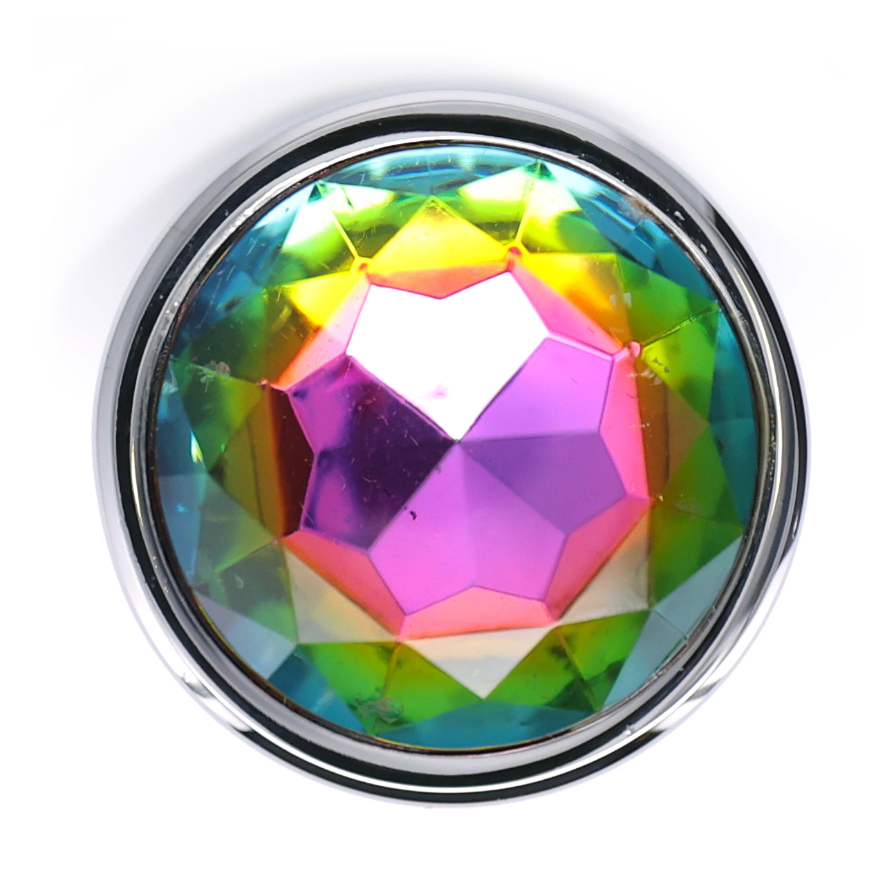 BJ STAINLESS STEEL PLUG LRG - RAINBOW
