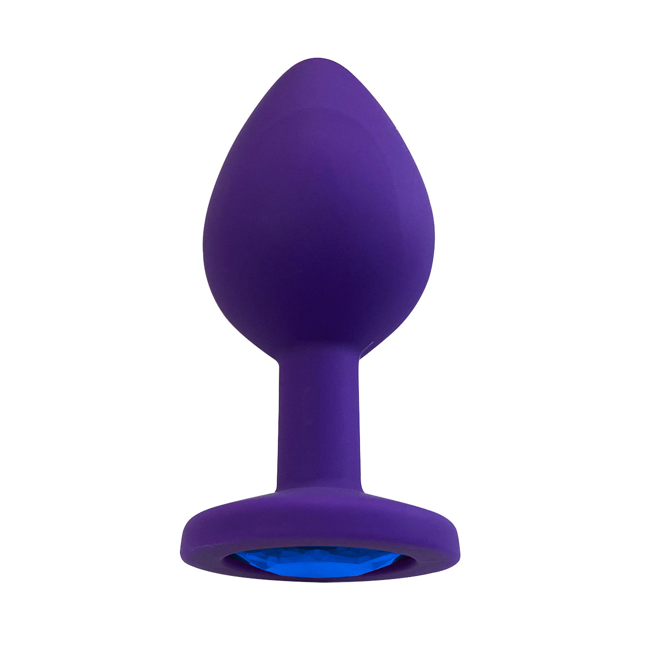 BUM FUN PURPLE SILICONE PLUG BLUE