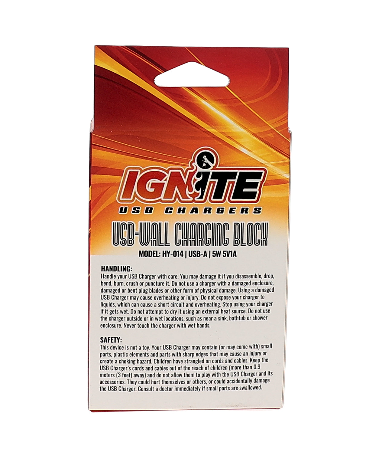 USB - WALL CHARGING BLOCK 5v/1a