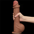 KING SIZED SLIDING SKIN DUAL LAYER DONG