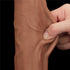 KING SIZED SLIDING SKIN DUAL LAYER DONG
