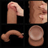 KING SIZED SLIDING SKIN DUAL LAYER DONG