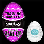 GIANT EGG TRAINING MASTER STAMINA NODULES MASTURBATOR