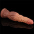 9.5IN DUAL LAYERED PLATINUM SILICONE COCK