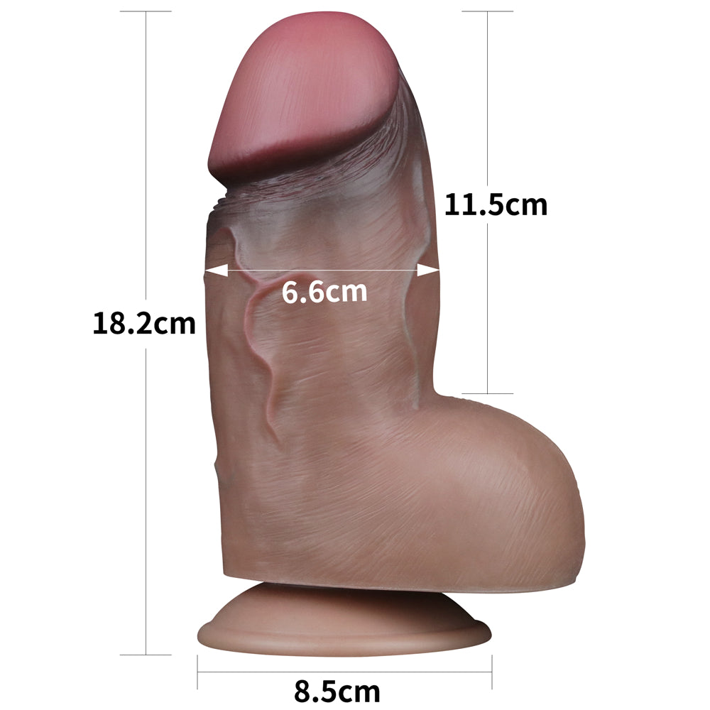 7IN DUAL LAYERED PLATINUM SILICONE