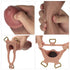 INGEN 10" HOLLOW STRAP ON HARNESS SET