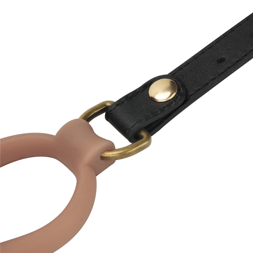 INGEN 10" HOLLOW STRAP ON HARNESS SET