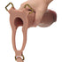 INGEN 10" HOLLOW STRAP ON HARNESS SET
