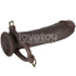 INGEN 10" HOLLOW STRAP ON HARNESS SET
