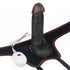 VIBRATING 7IN DILDO EASY STRAPON SET
