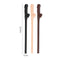 JOKES AND PARTIES WILLY STRAWS ASSORTED 9PK