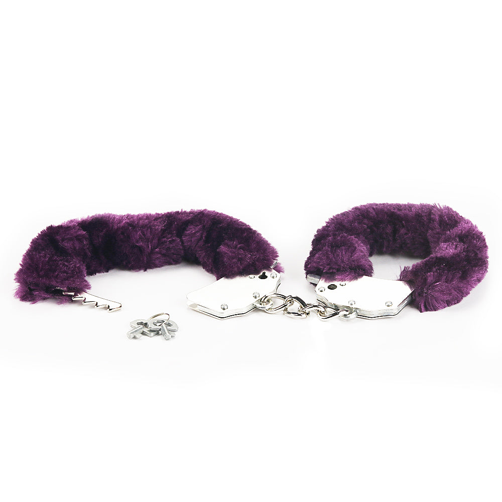FETISH PLEASURE FLUFFY HANDCUFFS