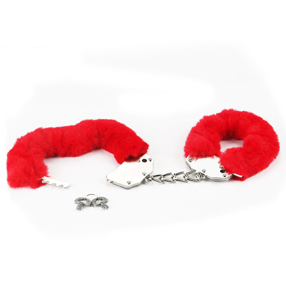 FETISH PLEASURE FLUFFY HANDCUFFS