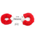 FETISH PLEASURE FLUFFY HANDCUFFS
