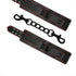 BONDAGE FETISH PLEASURE HANDCUFFS BLACK
